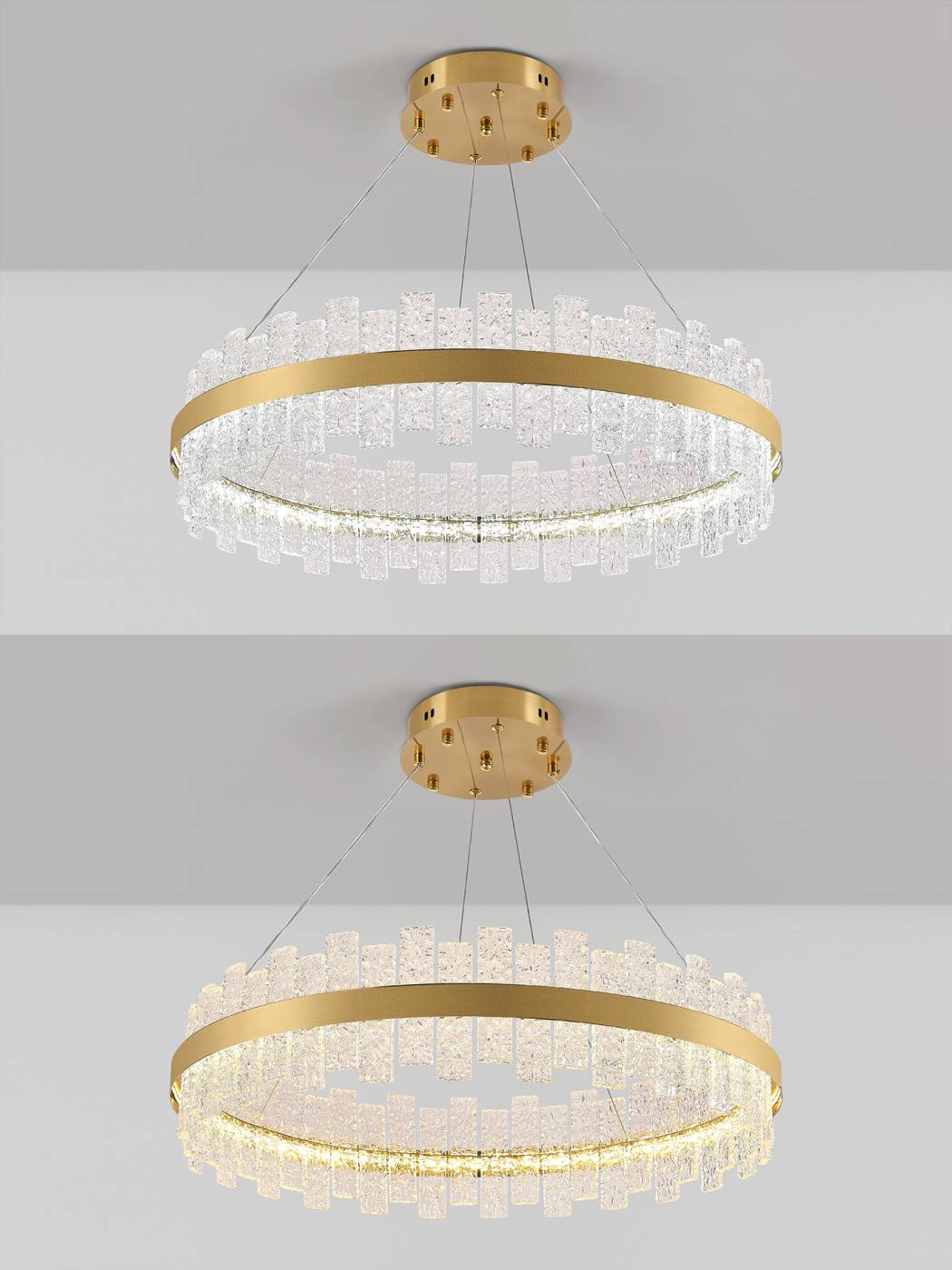 Подвесная люстра Natali Kovaltseva Smart Нимбы LED LAMPS 81268