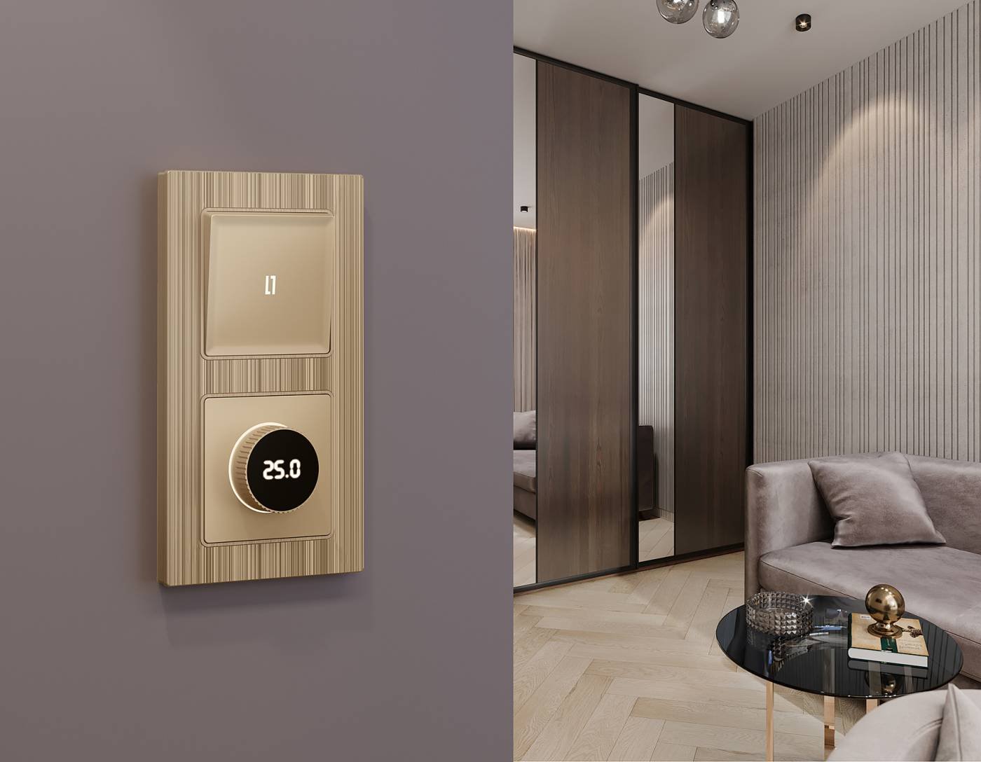 Накладка на механизм Ambrella Volt ALFA AP6058