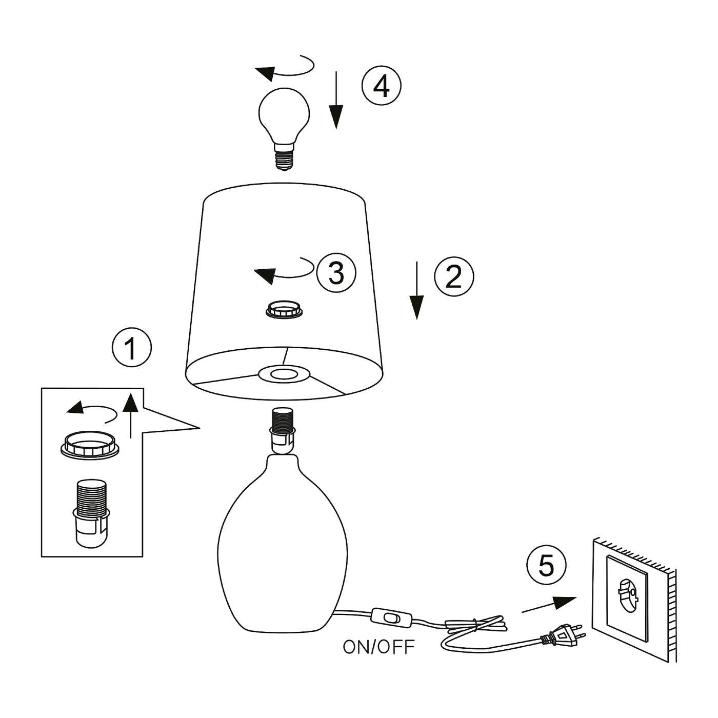 Настольная лампа Rivoli Chimera 7072-503