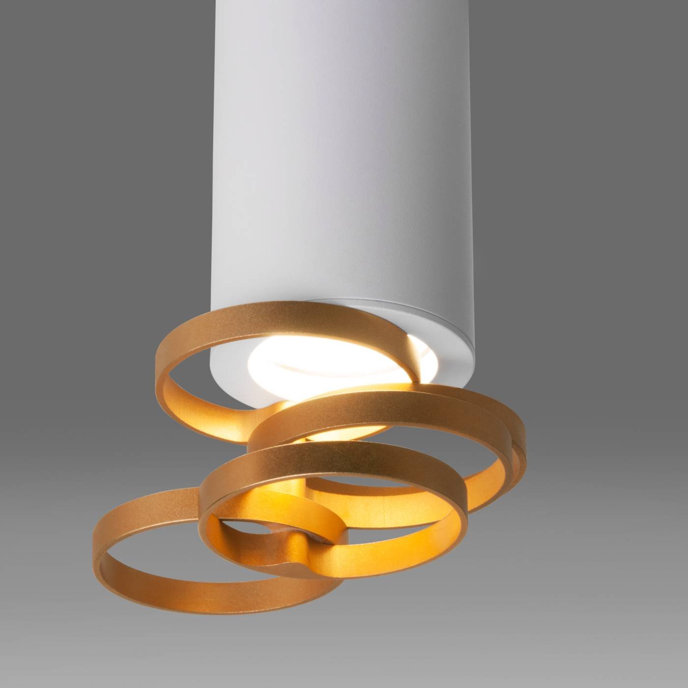 Накладной светильник Elektrostandard DLN102 DLN102 GU10 белый/золото