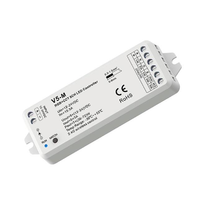 Контроллер, RGB+CCT Favourite Светодиодная лента 2001-CTR-006