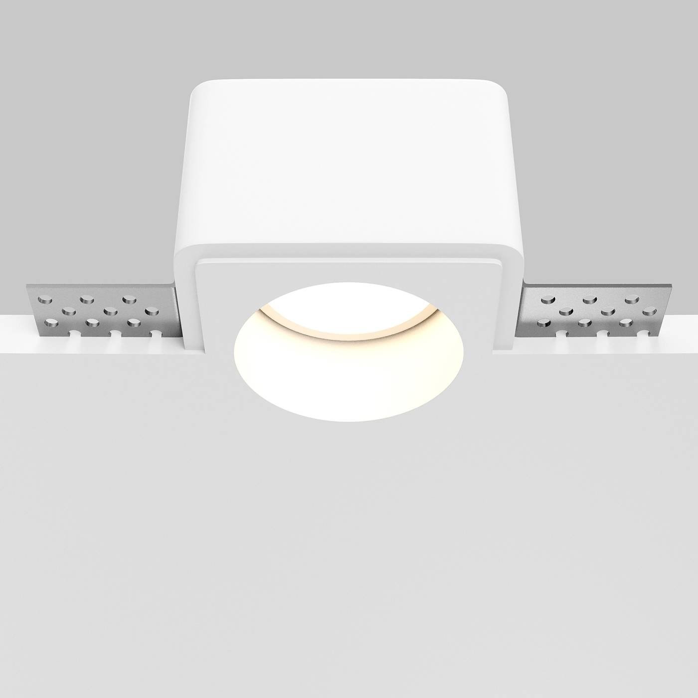 Встраиваемый светильник Maytoni Gyps Modern DL123-GU10-01-W