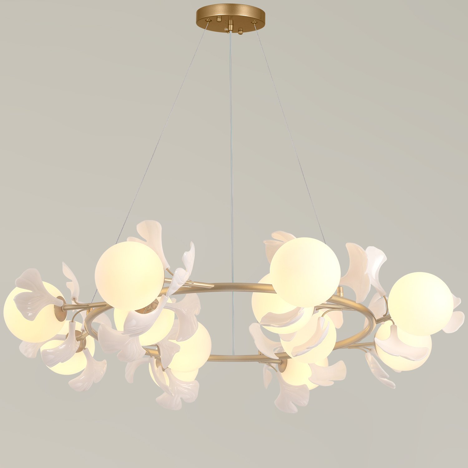 IL1530-12PPA-26 GD BOND Подвесная люстра ILLUMICO IL1530-12PPA-26 GD BOND