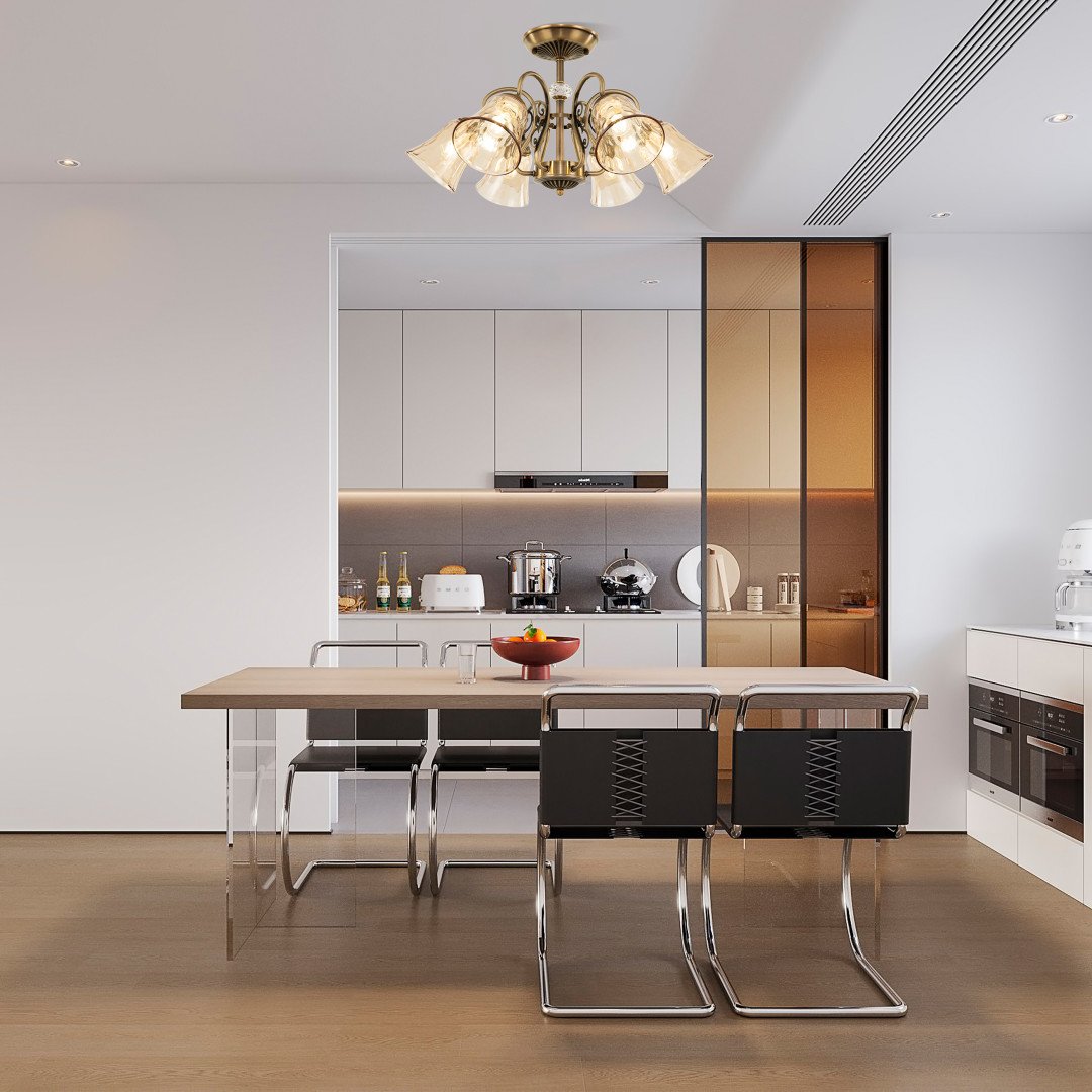 340800/6 AB Потолочная люстра Arte Milano Am340800 340800/6 AB