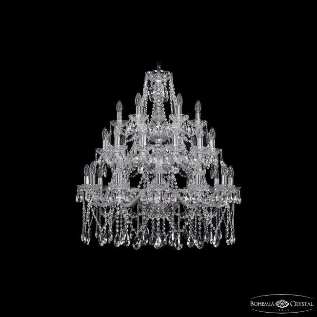 Подвесная люстра Bohemia 1413 1413/12+12+6/300/3d Ni