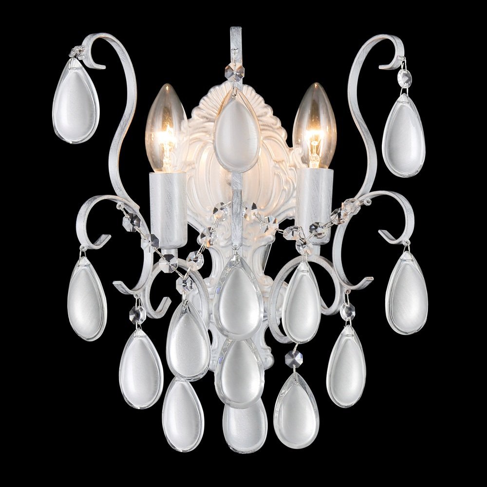 SEVILIA AP2 SILVER Настенное бра Crystal Lux Sevilia SEVILIA AP2 SILVER