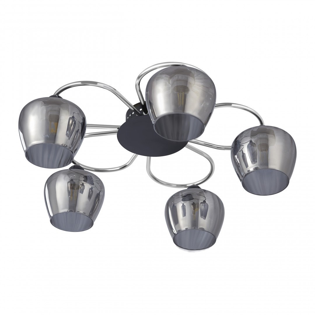Потолочная люстра Arte Milano AMALFI 321508/5 CR+BK