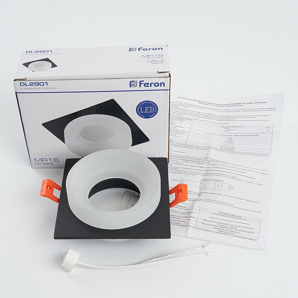 41137 Встраиваемый светильник Feron DL2901 41137