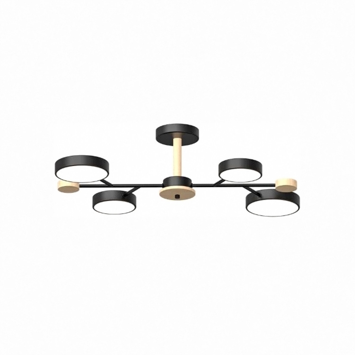 L3213-670 BK Потолочная люстра L LED4U L3213-670 BK