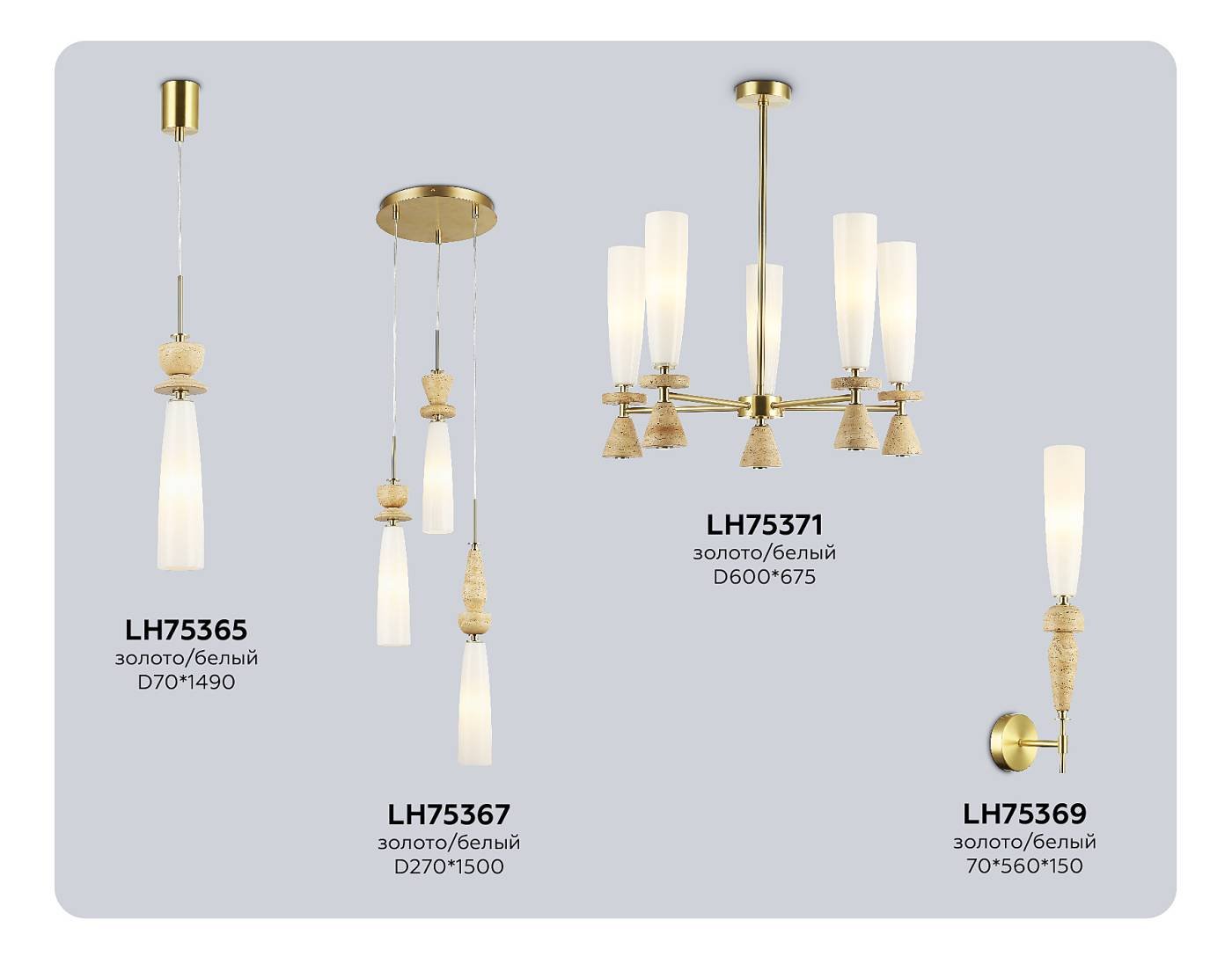 Настенное бра Ambrella Ceramo Modern LH75369