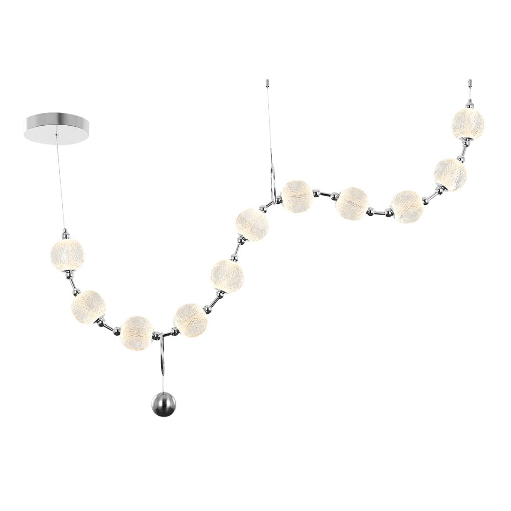 MD20001012-11A chrome Светильник подвесной Delight Collection Elliot Diamante MD20001012-11A chrome