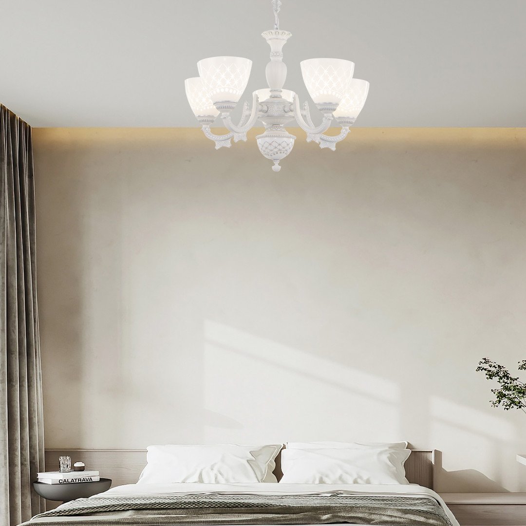 Подвесная люстра Arte Milano Am343837 343837/5 WT+SL