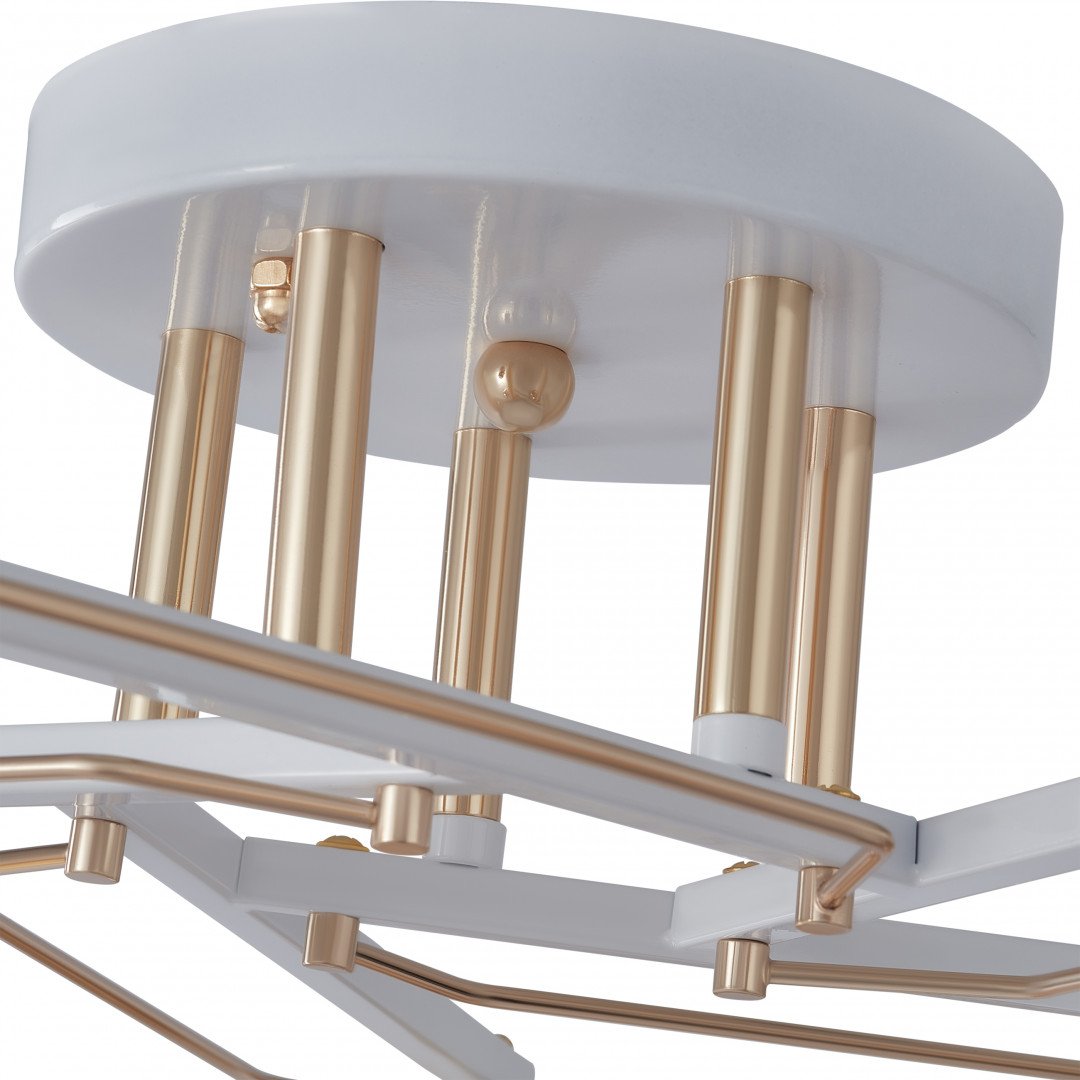 329508/5 WH+FG Потолочная люстра Arte Milano AMALFI 329508/5 WH+FG