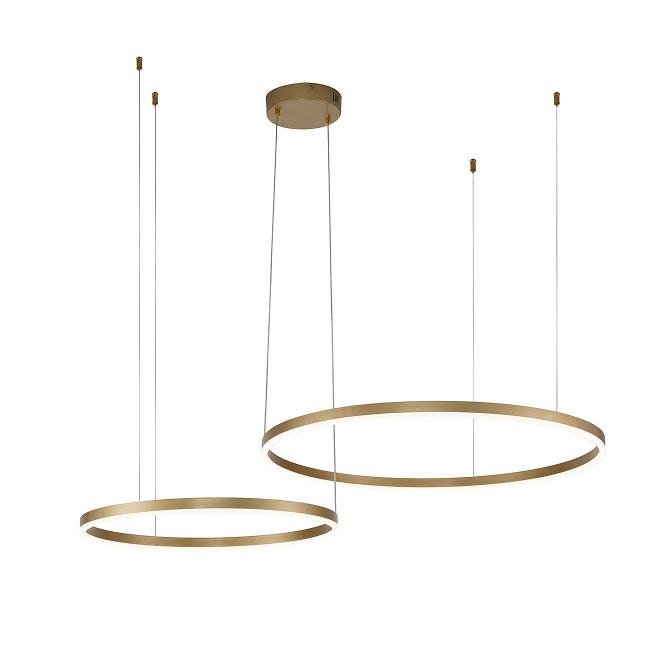 V000011L Подвесная люстра Indigo Galass 14001/2P Gold V000011L