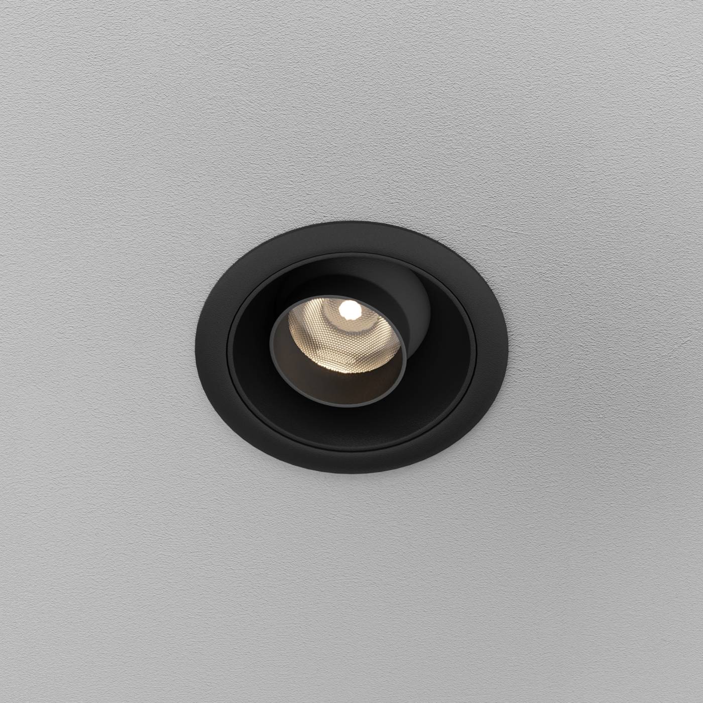 DL128-10W3K-B Встраиваемый светильник Dip T Maytoni DL128-10W3K-B