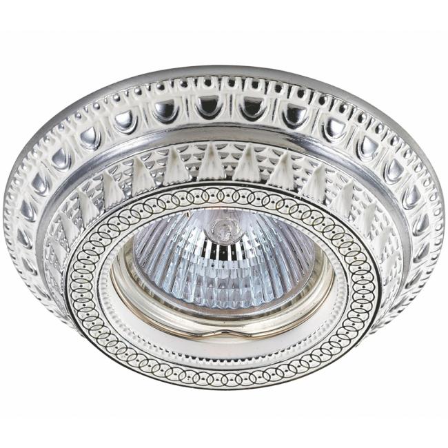 Встраиваемый светильник с узорами Vintage 370010 Novotech