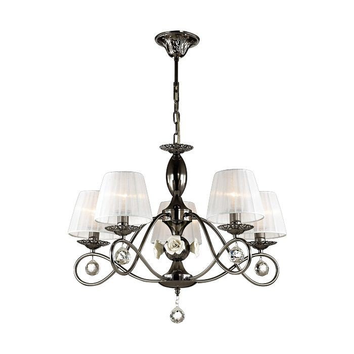 2933/5 Люстра подвесная с цветочками Bresano 2933/5 Odeon Light