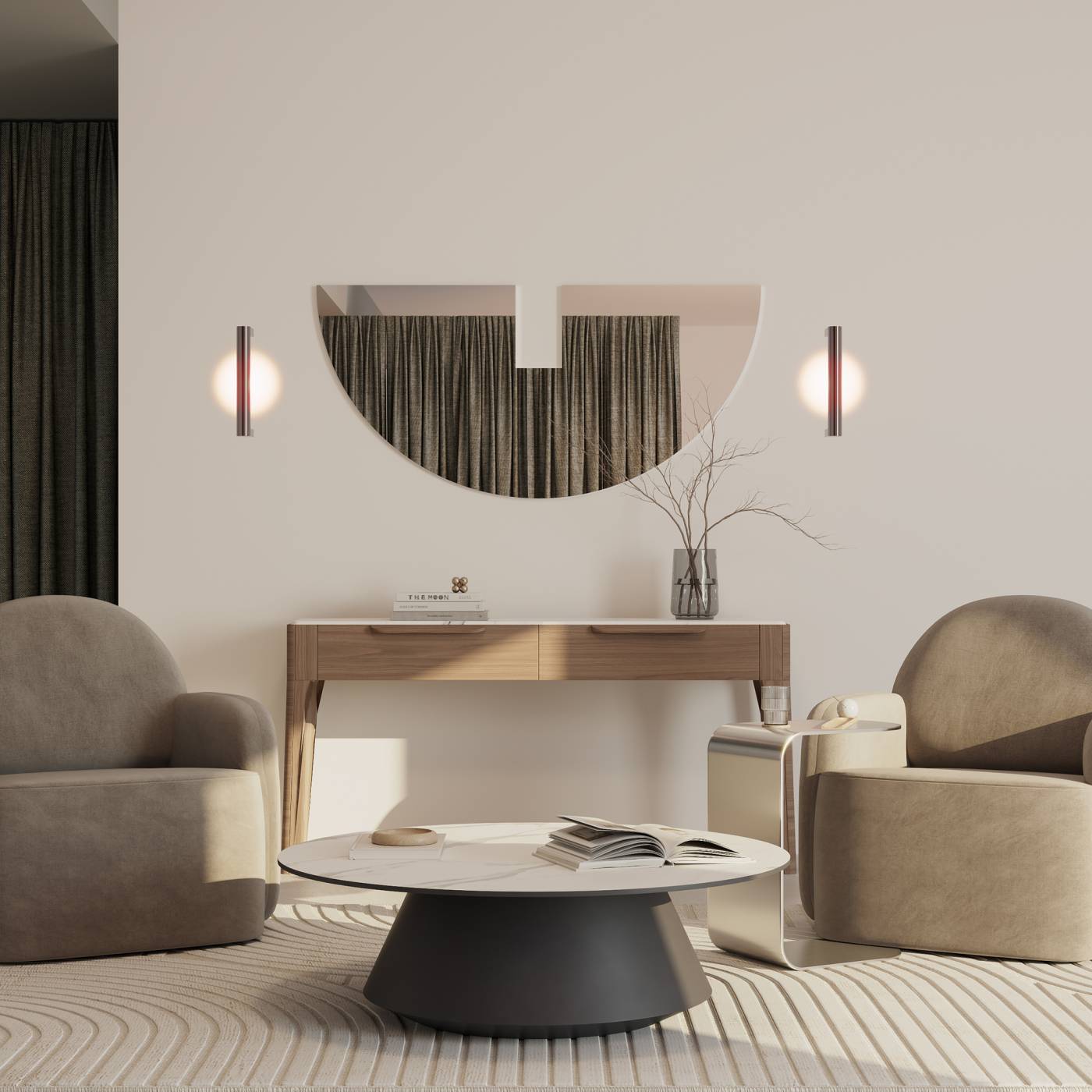 MOD288WL-L5CH3K Настенный светильник Maytoni Theorema MOD288WL-L5CH3K