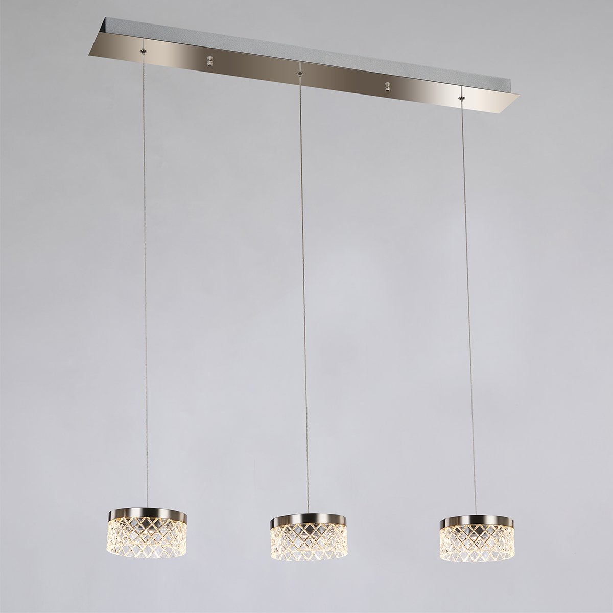 MD21020075-3B satin nickel Светильник подвесной Delight Collection Diamond cut MD21020075-3B satin nickel