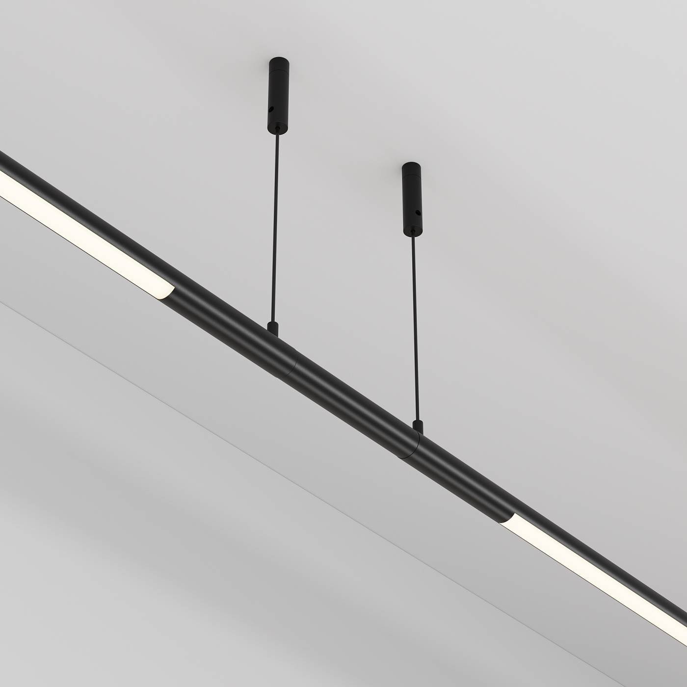 Основание и тросовый подвес для штанговой системы Axity Maytoni Accessories for system Axity CA009PM-B