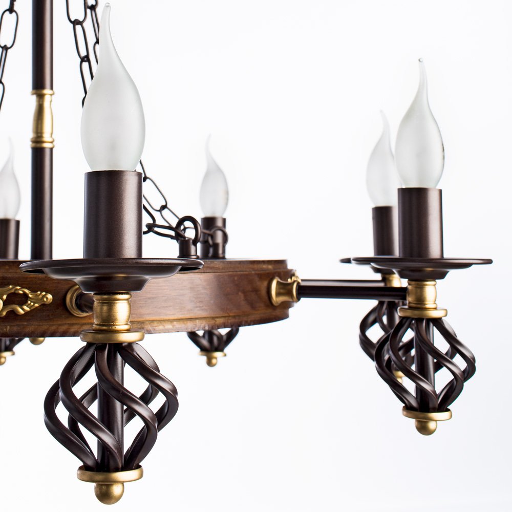 A4550LM-8CK Подвесная люстра Arte Lamp CARTWHEEL A4550LM-8CK