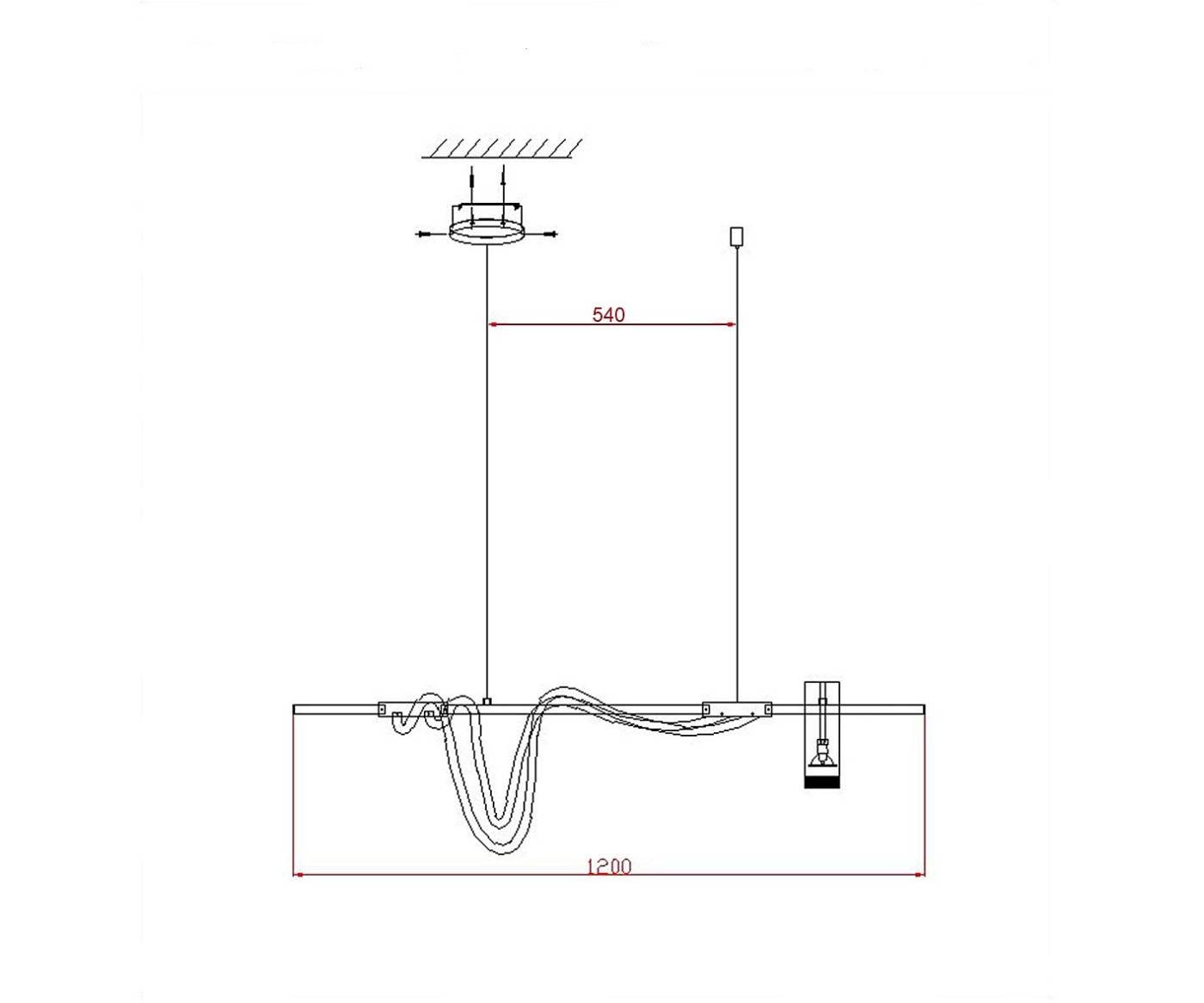 Светильник подвесной KINK Light Кайли 08039-120A,19