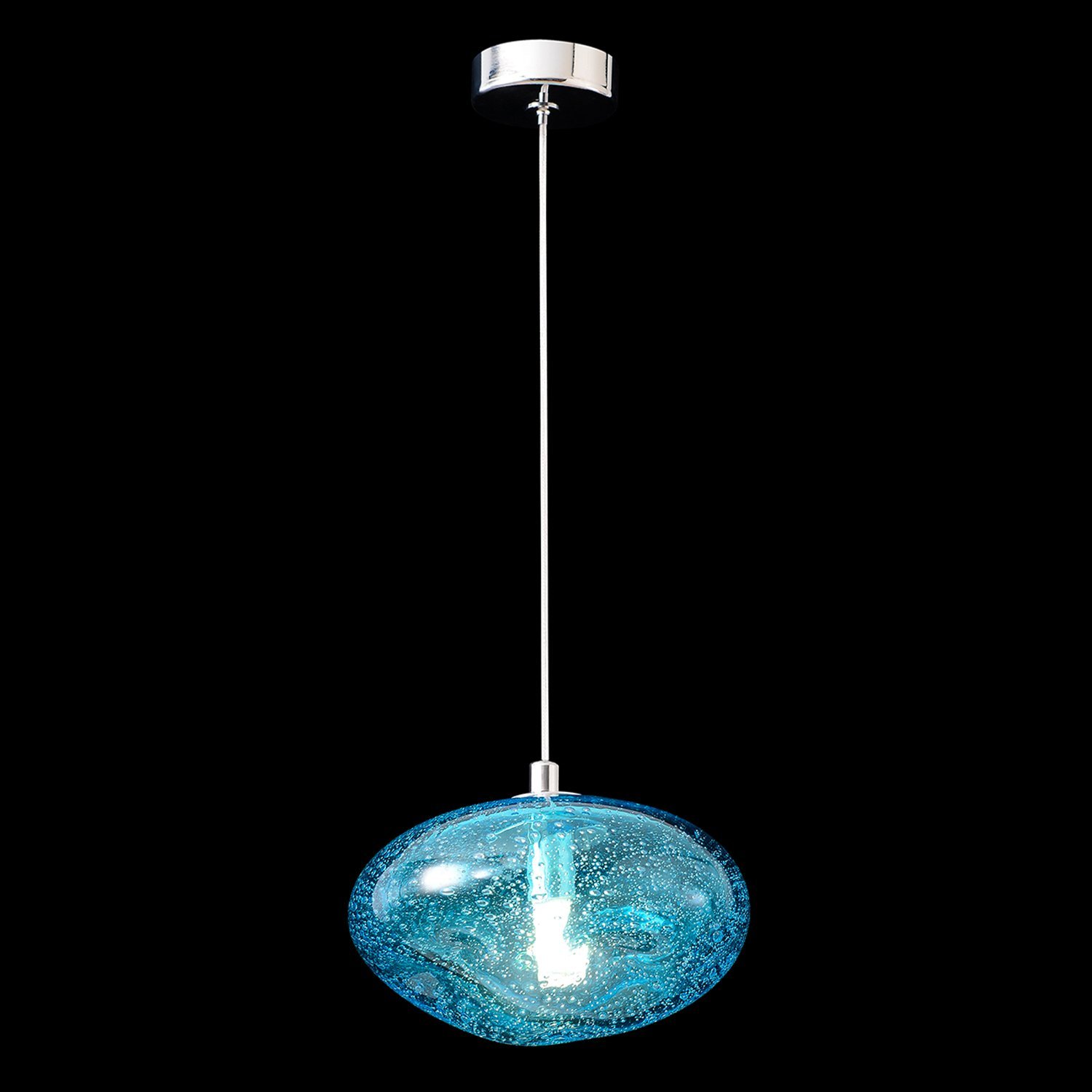 FORMLESS SP1 BLUE Светильник подвесной Crystal Lux Formless FORMLESS SP1 BLUE
