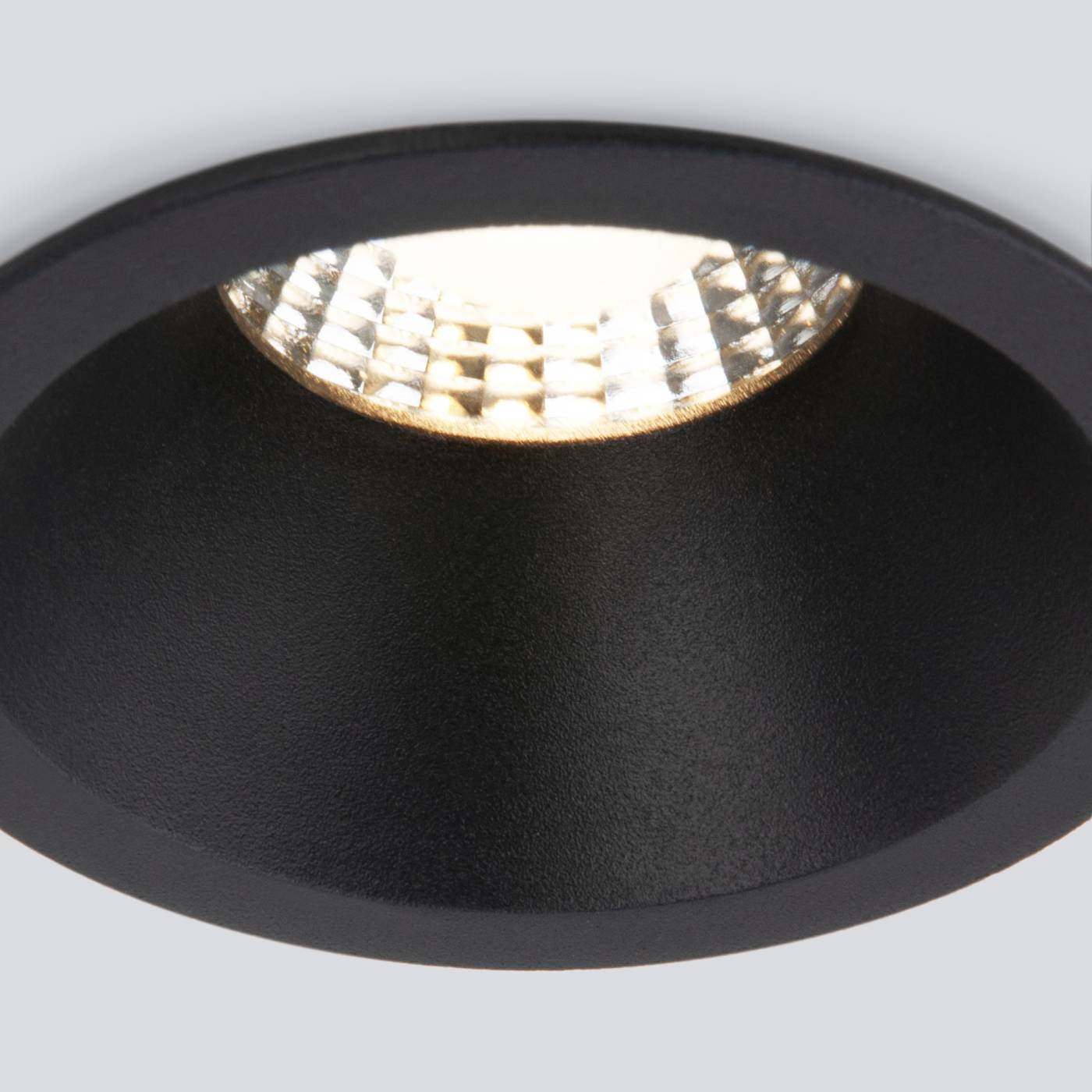 15266/LED 7W 4200K BK черный Встраиваемый светильник Elektrostandard 15266 15266/LED 7W 4200K BK черный