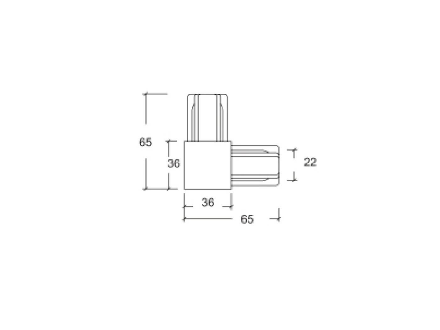 00-00000414 Коннектор Однофазный трек SWG Standard 00-00000414