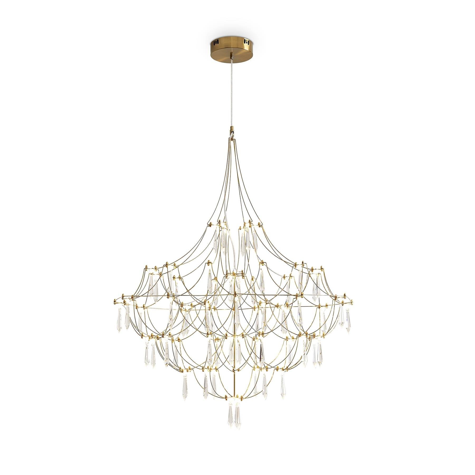 FR6138PL-L44BS Подвесная люстра Freya Amela FR6138PL-L44BS