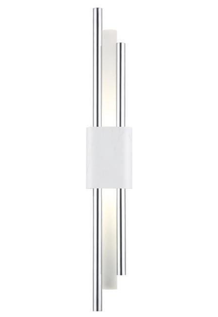 CARTA AP6W LED WHITE/CHROME Настенный светильник Crystal Lux Carta CARTA AP6W LED WHITE/CHROME