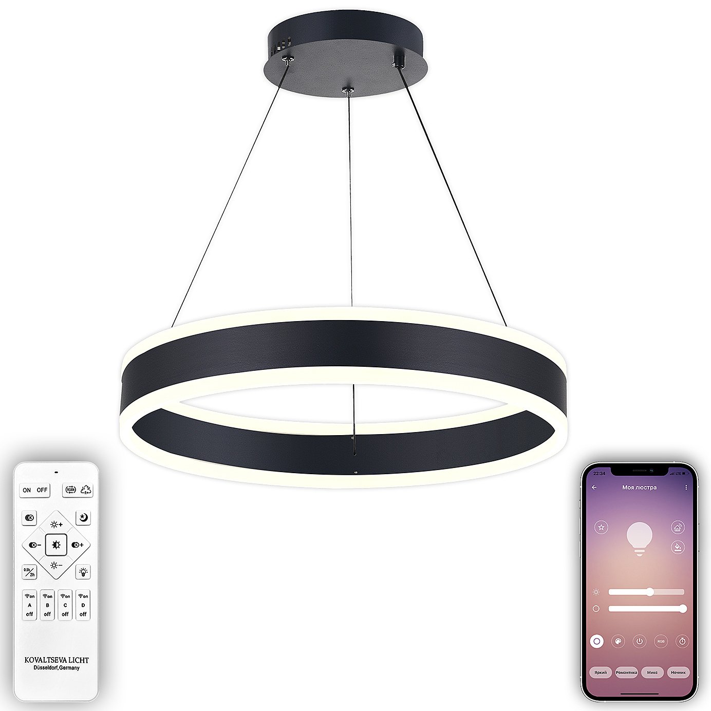 LED LAMPS 81188 Подвесная люстра Natali Kovaltseva Laud LED LAMPS 81188