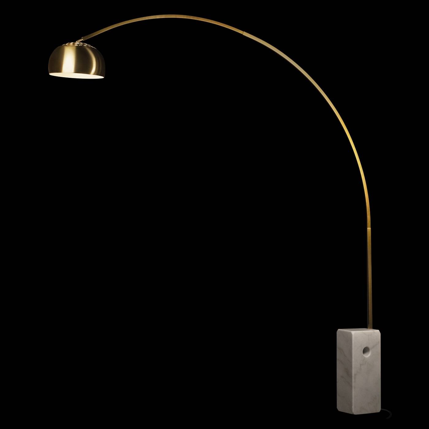 5000 Gold Торшер напольный Arco Loft It 5000 Gold