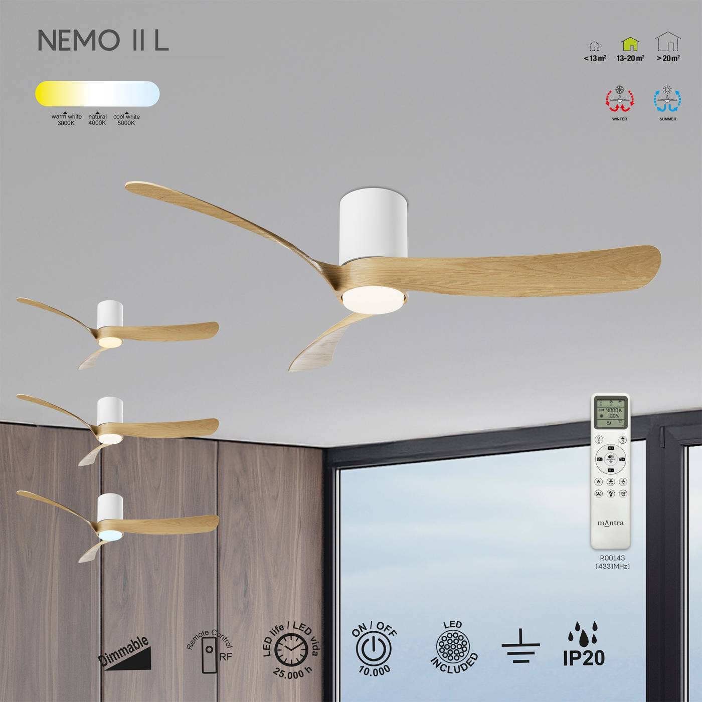 9558 Потолочная люстра NEMO Mantra 9558