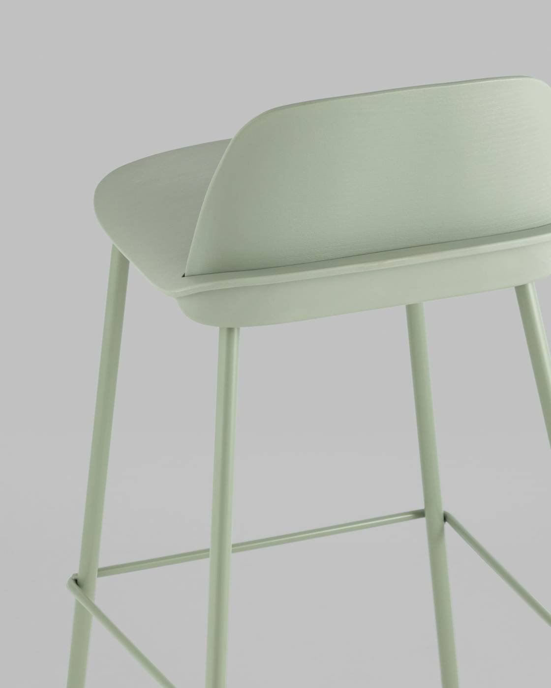 Комплект стульев Stool Group Mist 8063T 75 greyish green 70077 X4