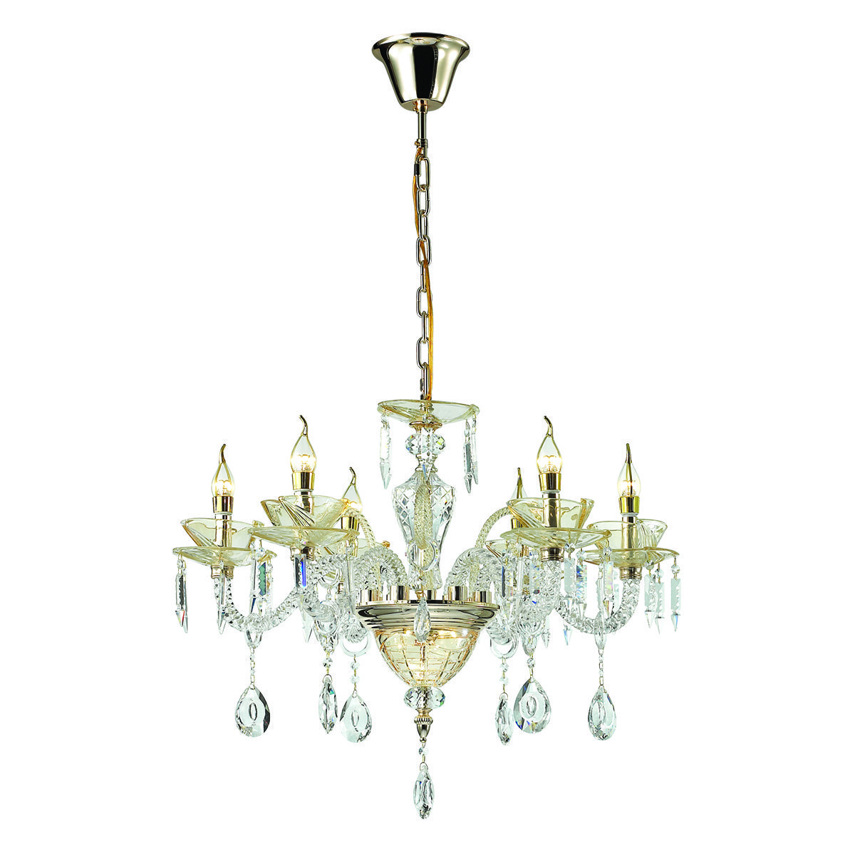 4005/8 Подвесная хрустальная люстра Telma Odeon Light 4005/8
