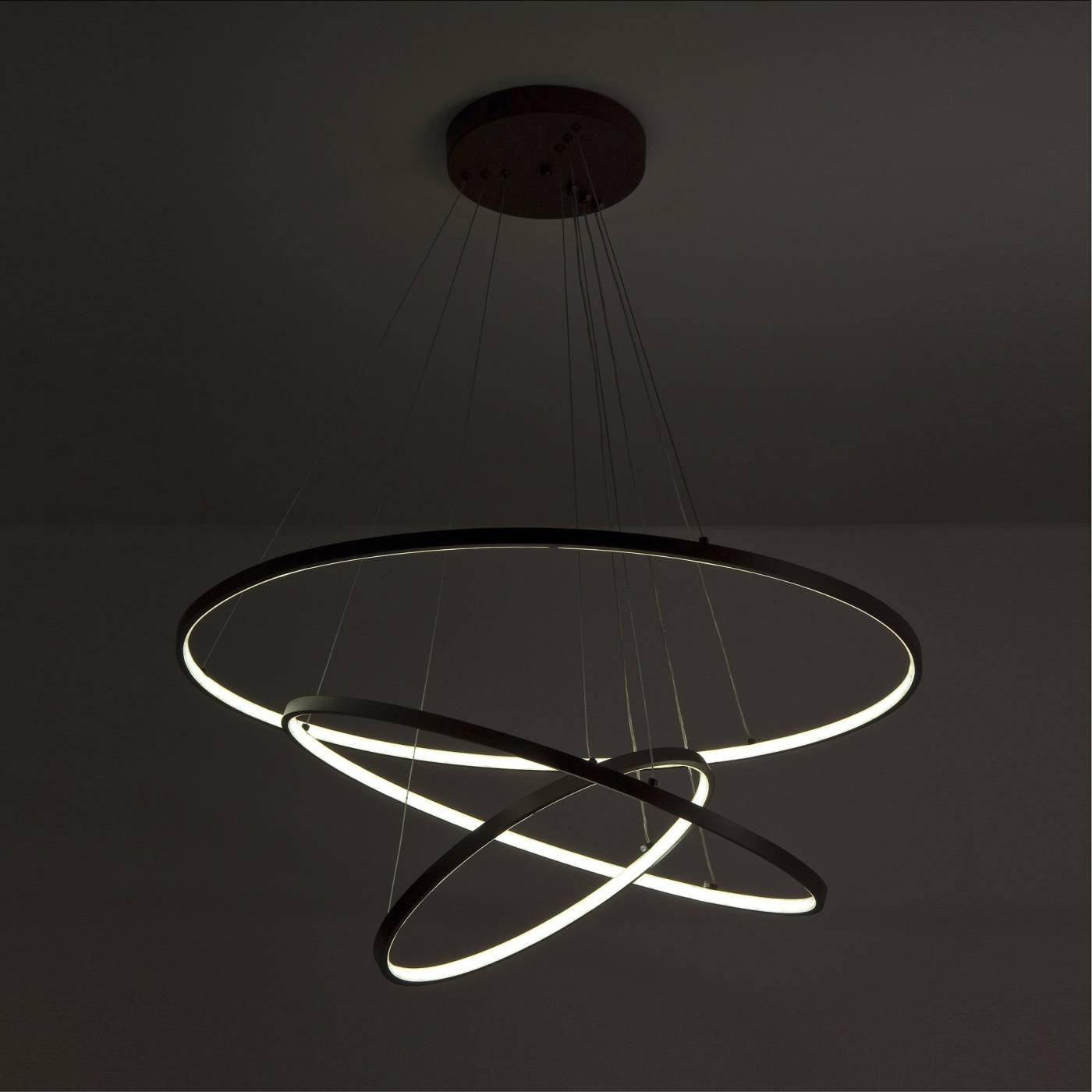 L5053-80-60-40 BR Подвесная люстра L LED4U L5053-80-60-40 BR