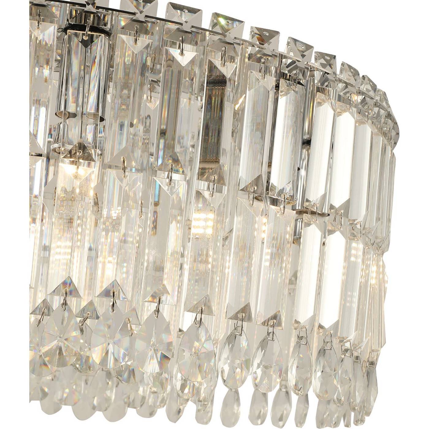 Подвесная люстра ЭкономСвет 15028 15028/10CR CL