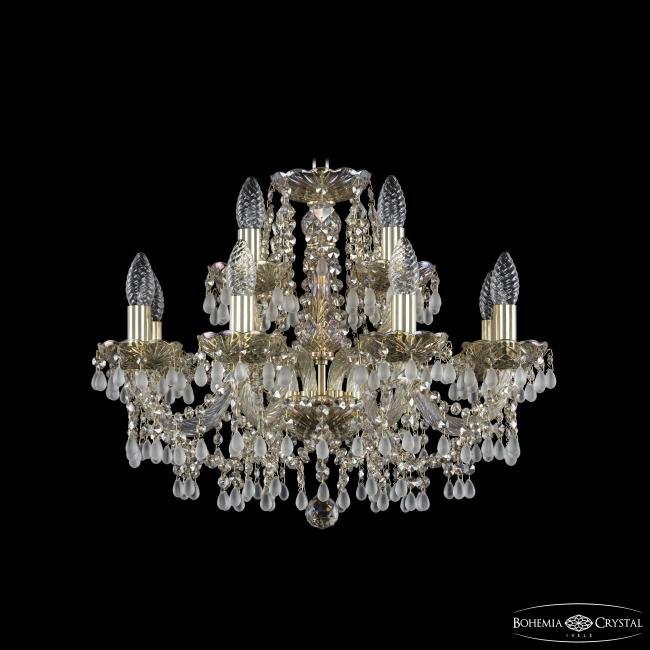 Подвесная хрустальная люстра 1410 Bohemia 1410/8+4/195 G V0300 M801