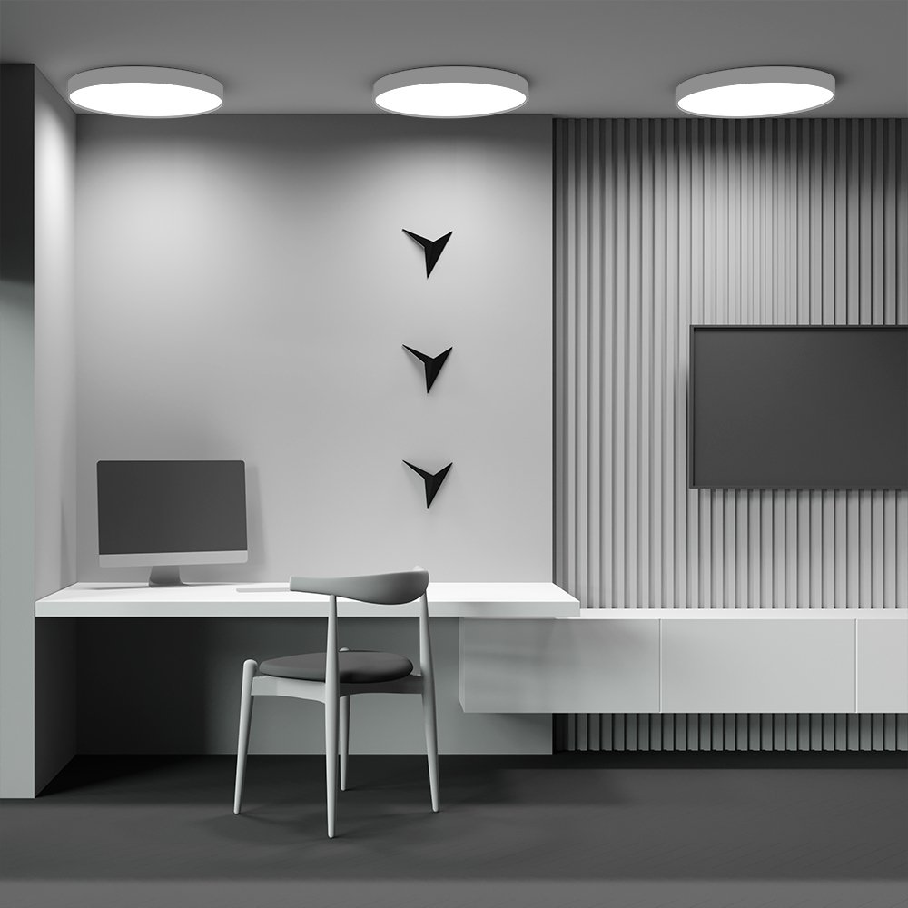 C032CL-90W4K-RD-W Светильник потолочный Maytoni Zon C032CL-90W4K-RD-W