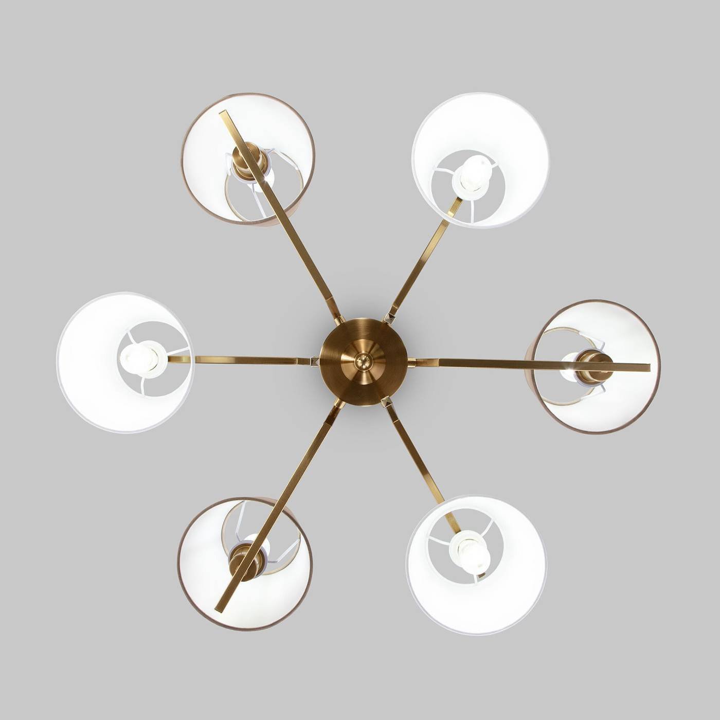 60149/6 латунь Потолочная люстра Eurosvet Ozark 60149/6 латунь