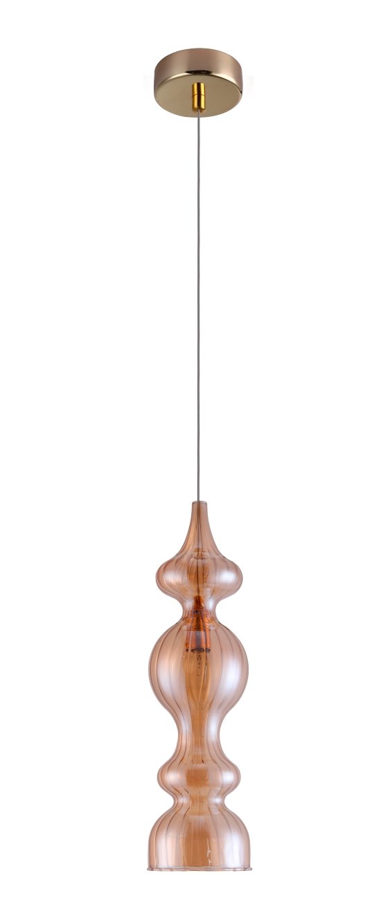 IRIS SP1 A AMBER Светильник подвесной Crystal Lux Iris IRIS SP1 A AMBER