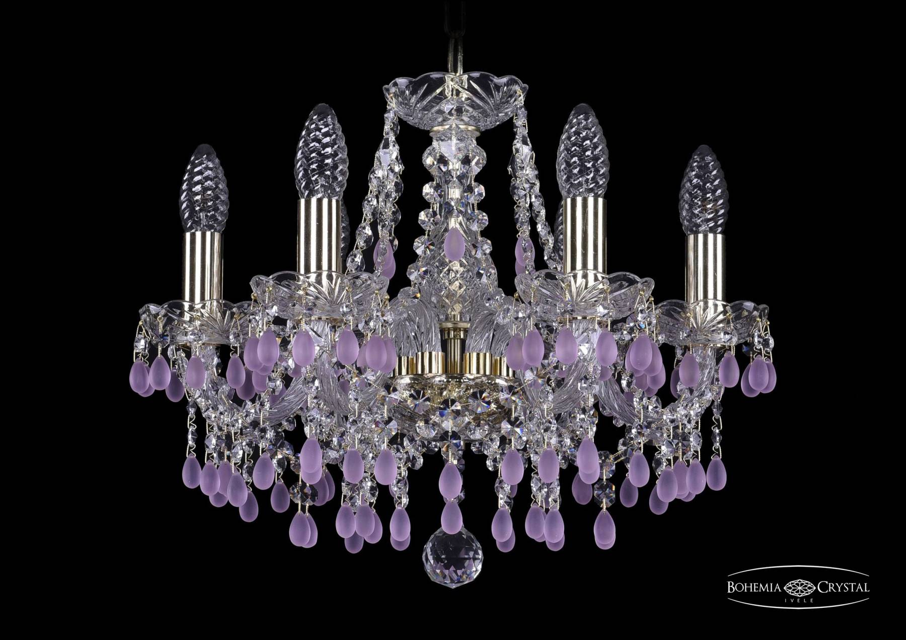 1410/6/141 G V7010 Подвесная хрустальная люстра 1410 Bohemia 1410/6/141 G V7010