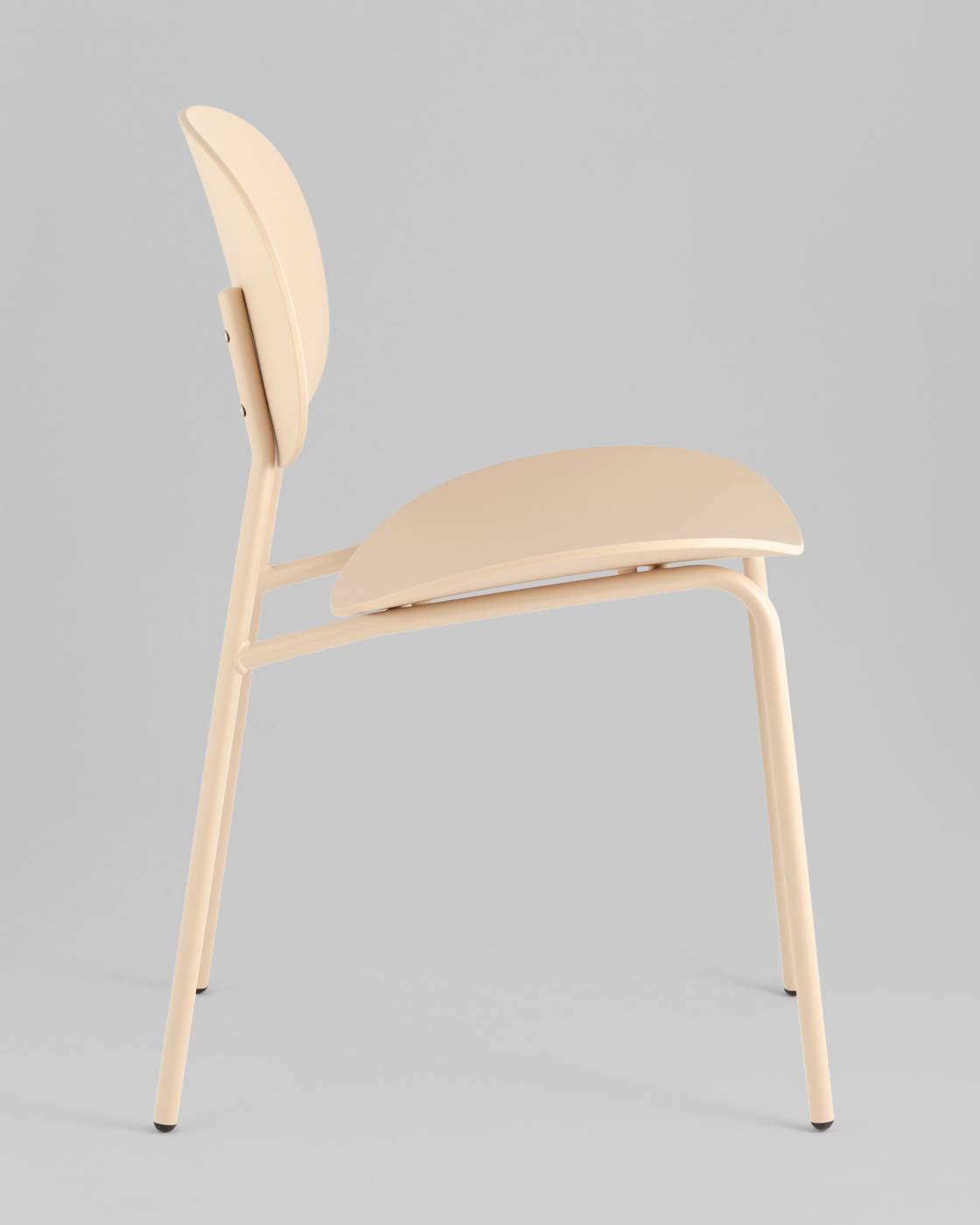 Стул пластиковый Stool Group D-029 yellow 60532 NP