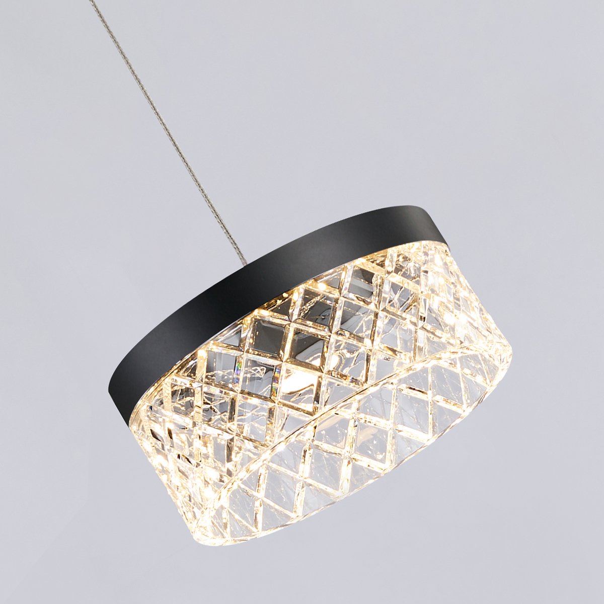 MD21020075-1A matt black Светильник подвесной Delight Collection Diamond cut MD21020075-1A matt black