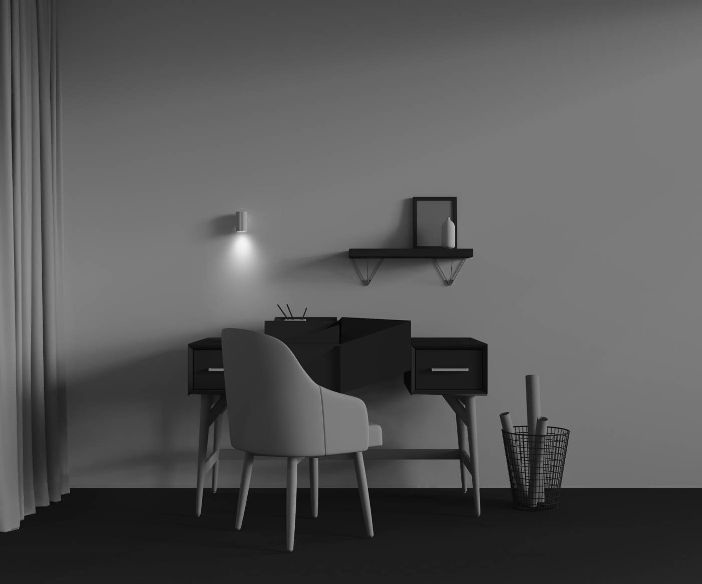 C106WL-01-GU10-W Настенный светильник Maytoni Calipso C106WL-01-GU10-W