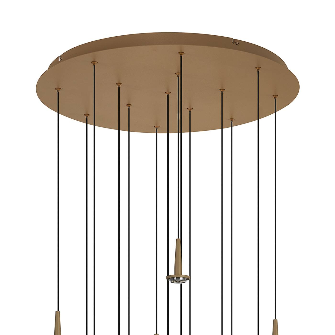 Люстра подвесная БЕЗ плафонов (14) Mantra Andromeda 8935