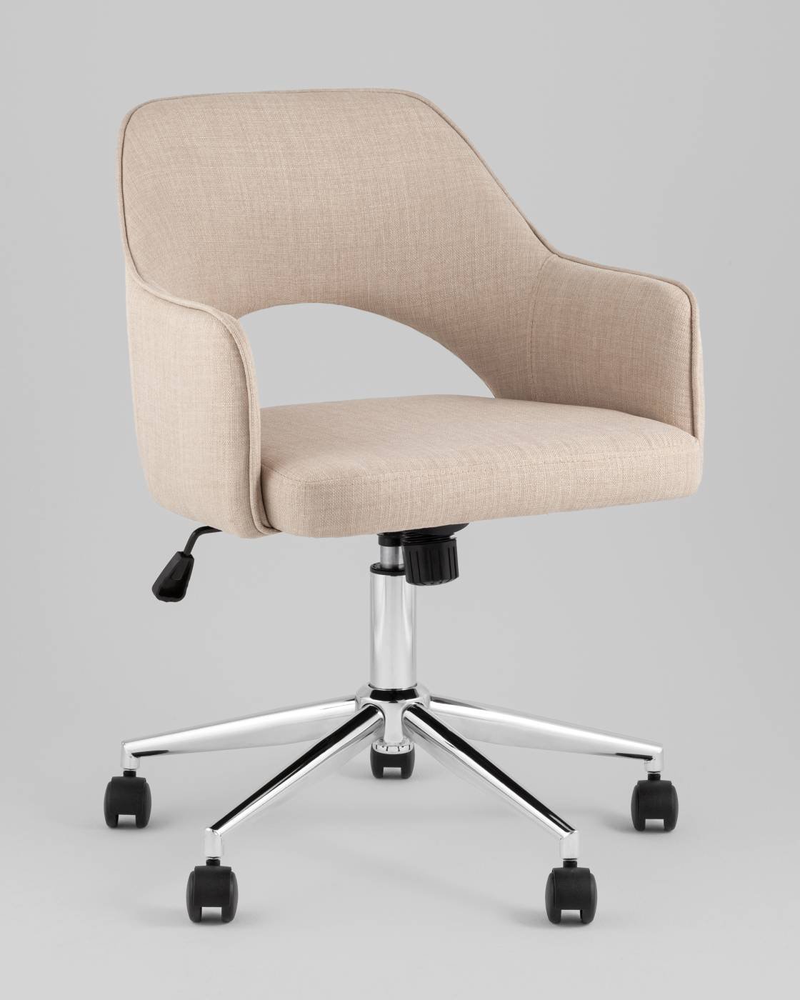 CLARKSON LINEN BEIGE Кресло офисное Stool Group Кларк CLARKSON LINEN BEIGE