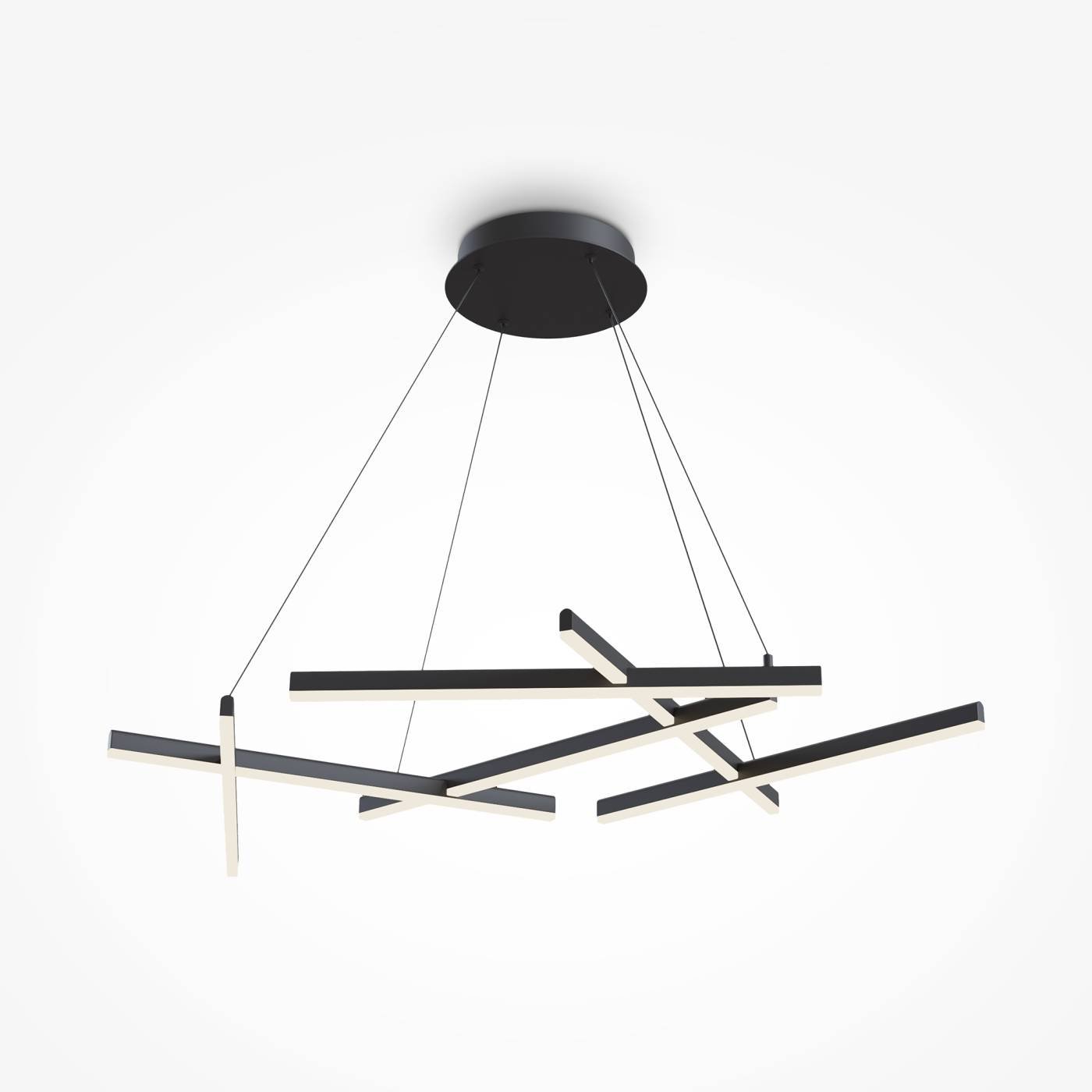 MOD016PL-L80BK Подвесная люстра Maytoni Line MOD016PL-L80BK
