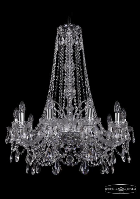 Подвесная хрустальная люстра 1411 Bohemia 1411/10/240/h-83 Ni